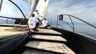 Vitters Shipyard  superyacht 66m sloop Aglaia  Dubois Design [upl. by Aniret]