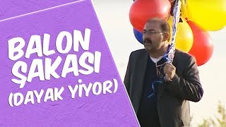 Şakacı Mustafa Karadeniz  Balon Şakası Dayak Yiyor [upl. by Anomahs]