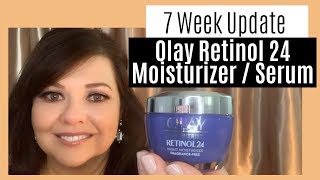 OLAY RETINOL 24 UPDATE AFTER 7 WEEKS USE Results [upl. by Hsinam]