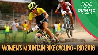 Cycling Mountain Bike Womens  Rio 2016 Replays [upl. by Vassar627]