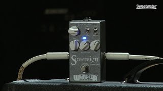 Wampler Sovereign Distortion Pedal Demo by Sweetwater [upl. by Antonius]