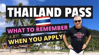 Thailand Pass registration What You Need To Know When Applying [upl. by Aleit]