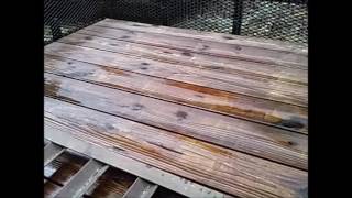 Best Method for Treating Wood Decks on your Utility Trailer etc [upl. by Nwonknu438]