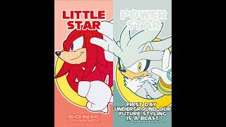 Silver VS Knuckles Rap Battle [upl. by Kinemod285]