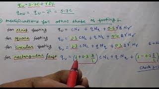 Terzaghis Bearing Capacity Theory In Hindi🔥 [upl. by Bohlin]