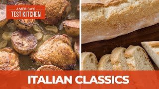 How to Make Italian Comfort Classics Like Pane Francese and Chicken Vesuvio [upl. by Eidas]