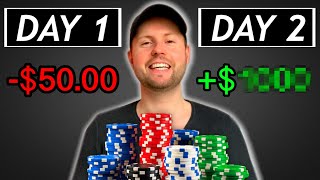 I Spent 48 Hours Playing Online Poker  Complete Beginner [upl. by Nsaj515]