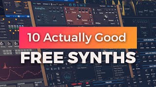 10 EPIC Free Synth Plugins You Need for Sound Design 🎹 [upl. by Ahsha]