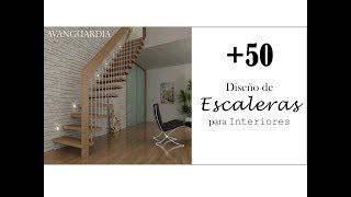 ESCALERAS MODERNAS 50 Ideas Diseños de Escaleras Interiores  Tendencias Decoración  AVanguardia [upl. by Ultima]