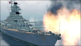 BISMARCK vs YAMATO BATTLESHIP  SUPREME NAVAL STAND [upl. by Anelis310]