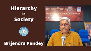 Hierarchy in Society Brijendra Pandey [upl. by Cindie810]