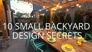 Small Landscape Design Ideas 10 Secrets [upl. by Harihat]