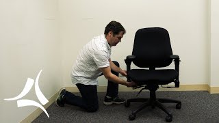 How to Adjust an Ergonomics Office Chair [upl. by Mandie]