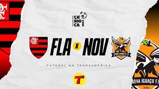 Flamengo x Nova Iguaçu  Cariocão AOVIVO  3ª Rodada  190125 [upl. by Ahsatin429]