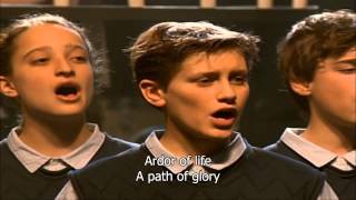 Les Choristes  Vois Sur Ton Chemin English translation [upl. by Arakat988]