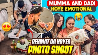 NARULA FAMILY HOYI SAD 🥺😭  REHMAT DA HOYEA PHOTO SHOOT 👶🏻😍  MR MRS NARULA [upl. by Adnwahsat]