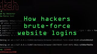 How Hackers Can BruteForce Website Logins [upl. by Farver566]