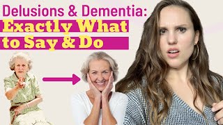 3 Most Common Delusions with Dementia and How to Respond Therapist Experience [upl. by Adnahsal920]