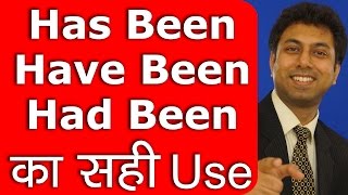 Has Been Have Been Had Been का सही Use  Learn English Grammar Tenses in Hindi  Awal [upl. by Ranilopa]