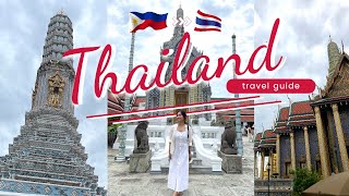 THAILAND vlog 2023 🇹🇭  Travel guide  Immigration experience  Tips [upl. by Sabas833]