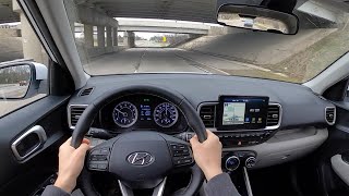 2020 Hyundai Venue SEL  POV Review [upl. by Lindell]