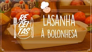 Lasanha à bolonhesa — Receitas TudoGostoso [upl. by Akimas]