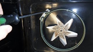 How to replace and fix an electric fan oven heater element [upl. by Aicemat]