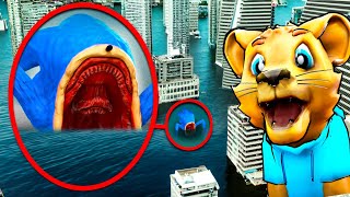 Drone Catches SHIN SONIC EATER In a CITY Full Movie [upl. by Eilrak]