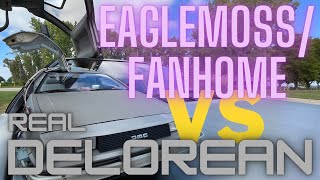 Eaglemoss  Fanhome VS Real DeLorean [upl. by Elset152]