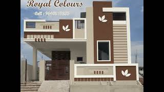 Asian Paints Top 20 Colour Combinations for Exterior HD Video 1080p [upl. by Nitsew384]