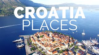 10 Best Places to Visit in Croatia  Travel Video [upl. by Llecrep]