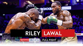 FULL FIGHT Viddal Riley vs Mikael Lawal  English Cruiserweight Title [upl. by Kral]