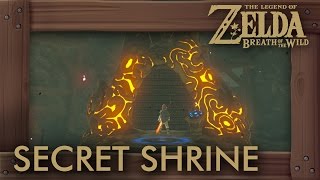 Zelda Breath of the Wild  How to Unlock Secret Shrine in Hyrule Castle [upl. by Latsyrhc]