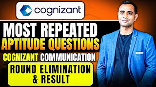 Cognizant Aptitude Actual Questions  Cognizant Aptitude Assessment  Exact Questions [upl. by Razal501]