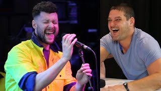 Calum Scott Surprises Fev amp Sings In Disguise I Fifi Fev amp Byron [upl. by Enttirb]