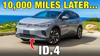 10000 Miles in the 2021 Volkswagen ID4  2021 VW ID4 Long TermTest Update  The Good amp the Bad [upl. by Ecyla]