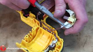 How to Replace the Brushes in a DeWalt DCD Series Cordless DrillA Quick Fix [upl. by Elimac]