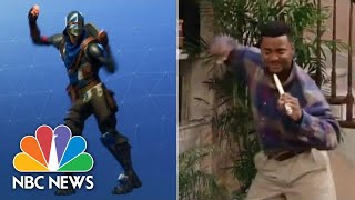 Dance Debate Compare Carlton Dance To Fortnite Dance  NBC News [upl. by Cenac]