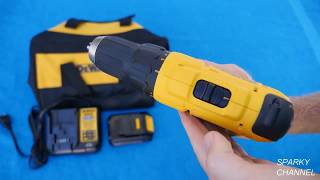 ✅DEWALT DCD771C2 Review 20V MAX Lithium Ion Compact Drill Driver Kit [upl. by Salman]