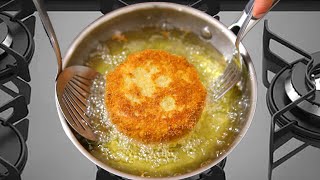 DEEP FRIED CHEESE  Camembert Cheese [upl. by Yadnus997]