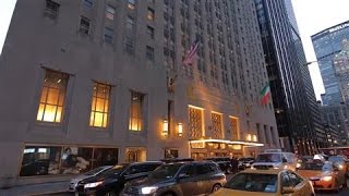 Waldorf Astoria New York Hotel  walk through tour filmed with GoPro [upl. by Neelahs665]