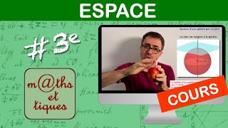 LE COURS  Espace  Troisième [upl. by Asilat539]