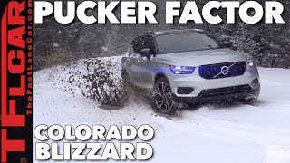 Unbelievable Result 2019 Volvo XC40 vs Blizzard vs Gold Mine Hill OffRoad Review [upl. by Orestes]