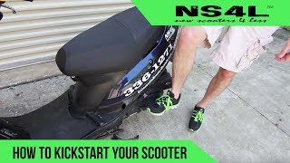 How to Kickstart Your Scooter  Scooter Startup Troubleshooting [upl. by Edlitam]