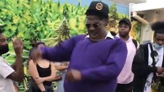 BlocBoy JB doing the Carlton dance at his “Fatboy” album release and buys everyone Fatburger [upl. by Alayne]