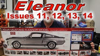 Eaglemoss Eleanor Build  Issues 11 12 13 14 [upl. by Yellek]