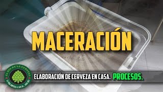 Cómo hacer cerveza artesanal en casa PROCESOS MACERACIÓN SEGUNDO PROCESO [upl. by Liakim]