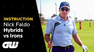 Hybrids vs Irons Which Should You Use  Instruction  Golfing World [upl. by Norford]