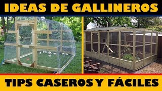 Las Mejores Ideas para hacer Gallineros  Tips Caseros [upl. by Yednil]