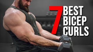 7 BEST Dumbbell Bicep Exercises YOU NEED [upl. by Lucio]